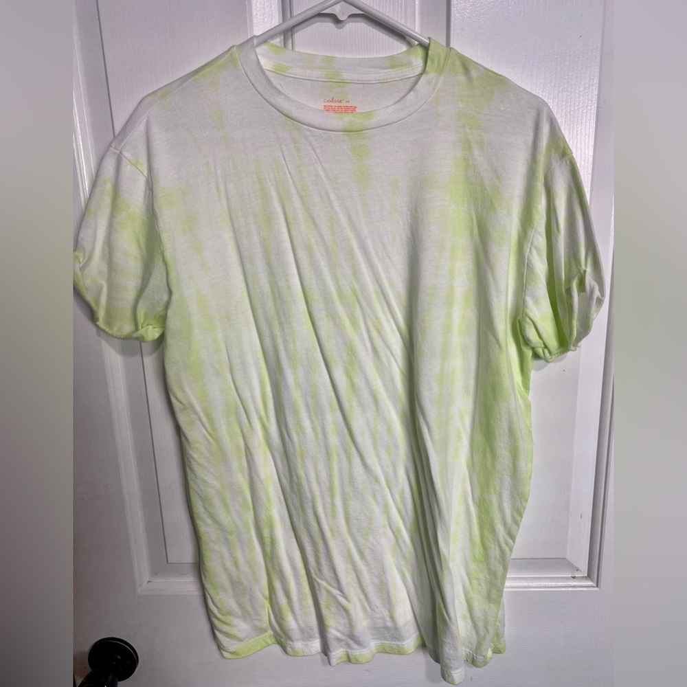Colsie tie dye short sleeve tee